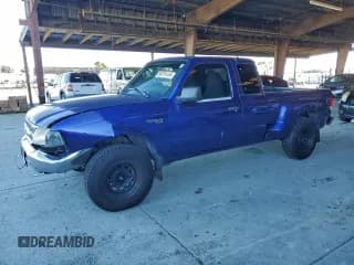 ✅ 2000 Ford Ranger XL • VIN: 1FTYR14V7YPC06732 • Lot: 94574165. Listed on Copart with 144,767 mi. Free auction sales archive from the USA and detailed vehicle history report at DreamBid. Image 1.