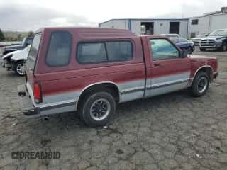 1993 Chevrolet S-10 X96 с VIN 1GCCS14RXP8134497, выставлен на аукционе Copart как лот 80912514 с пробегом 167 287 миль миль и Списание • Salvage title. История ставок и продаж доступна на DreamBid. Изображение 3.