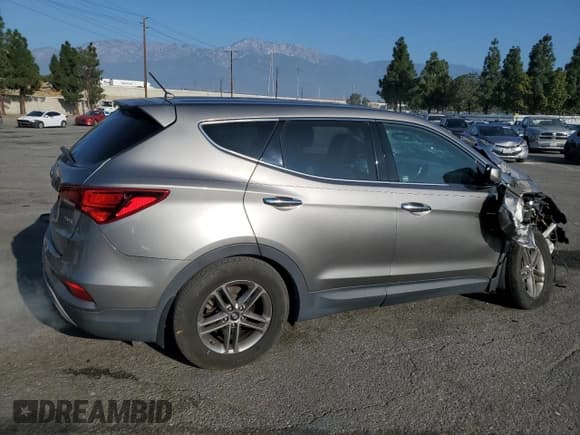 ✅ 2018 Hyundai Santa Fe 2.4L • VIN: 5XYZT3LB5JG545054 • Lot: 91289535. Listed on Copart with 75,555 mi. Free auction sales archive from the USA and detailed vehicle history report at DreamBid. Image 3.