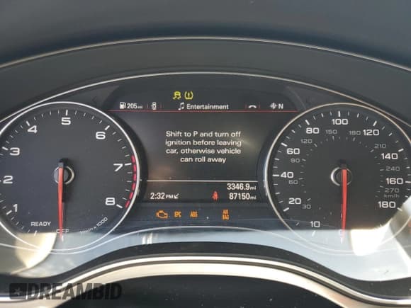 ✅ 2018 Audi A6 Premium • VIN: WAUC8AFC9JN074693 • Лот: 61762565. Опубликован ранее на Copart с пробегом 87 150 миль. Бесплатный доступ к архиву аукционных продаж из США и подробный отчёт об истории автомобиля на DreamBid. Изображение 9.