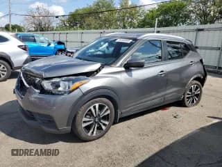 ✅ 2018 Nissan Kicks SV • VIN: 3N1CP5CU4JL538227 • Lot: 84356805. Listed on Copart with 86,070 mi. Free auction sales archive from the USA and detailed vehicle history report at DreamBid. Image 1.