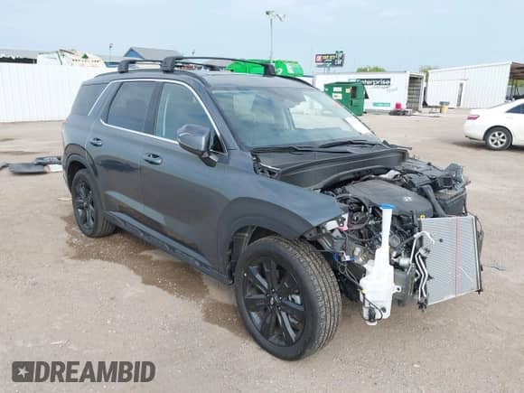 2025 Hyundai Palisade XRT с VIN KM8R34GE6SU892057, выставлен на аукционе IAAI как лот 43053676 с пробегом 5 498 миль миль и . История ставок и продаж доступна на DreamBid. Изображение 1.