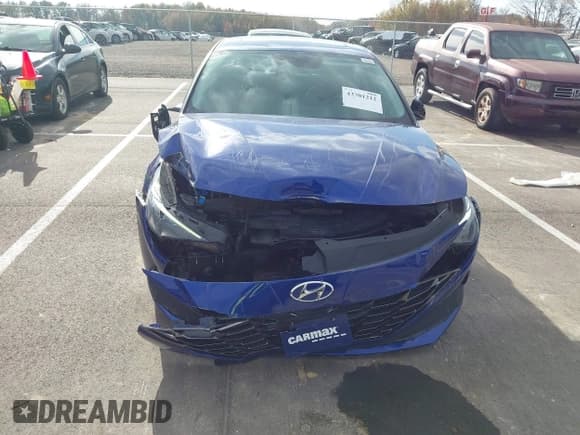 ✅ 2021 Hyundai Elantra Limited • VIN: KMHLP4AG8MU162691 • Lot: 43701212. Listed on IAAI with 46,245 mi. Free auction sales archive from the USA and detailed vehicle history report at DreamBid. Image 6.
