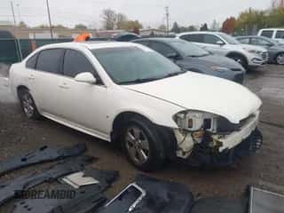 2009 Chevrolet Impala LT with VIN 2G1WT57K891278662, listed as a IAAI auction lot 43505685 with 182,274 mi miles and . Bid and sale history available at DreamBid. Image 1.