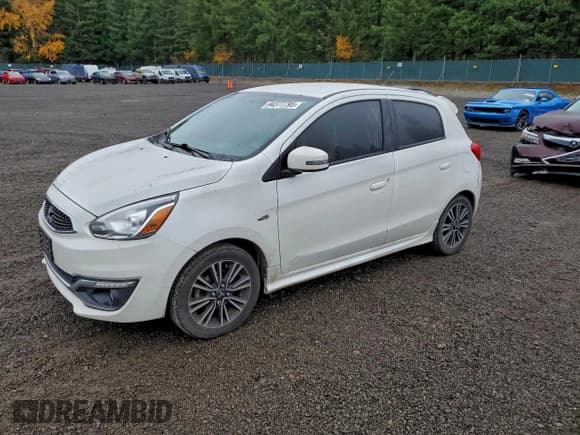 ✅ 2017 Mitsubishi Mirage GT • VIN: ML32A5HJ1HH008219 • Lot: 94377795. Listed on Copart with 74,496 mi. Free auction sales archive from the USA and detailed vehicle history report at DreamBid. Image 1.
