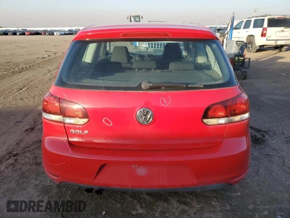 ✅ 2010 Volkswagen Golf • VIN: WVWBB7AJ0AW118857 • Lot: 86068604. Listed on Copart with 131,233 mi. Free auction sales archive from the USA and detailed vehicle history report at DreamBid. Image 6.