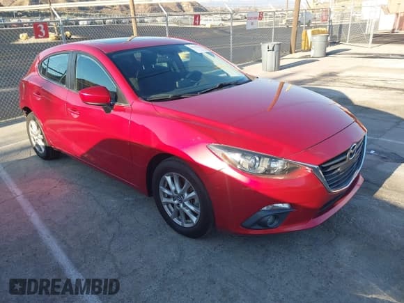 ✅ 2016 Mazda 3 i Touring • VIN: 3MZBM1L76GM268101 • Lot: 43211143. Listed on IAAI with 72,667 mi. Free auction sales archive from the USA and detailed vehicle history report at DreamBid. Image 1.