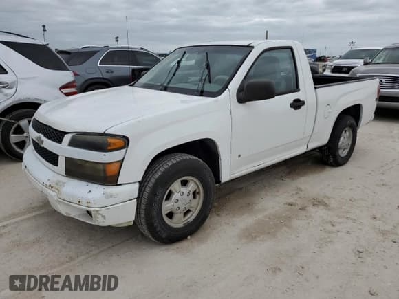 ✅ 2006 Chevrolet Colorado Work Truck • VIN: 1GCCS148468267827 • Лот: 76869824. Опубликован ранее на Copart с пробегом Не указан. Бесплатный доступ к архиву аукционных продаж из США и подробный отчёт об истории автомобиля на DreamBid. Изображение 1.