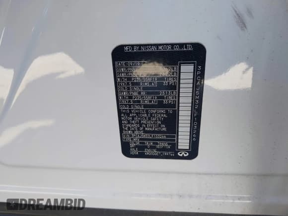 ✅ 2020 Infiniti QX50 Essential • VIN: 3PCAJ5M32LF103266 • Лот: 41822904. Опубликован ранее на IAAI с пробегом 39 834 миль. Бесплатный доступ к архиву аукционных продаж из США и подробный отчёт об истории автомобиля на DreamBid. Изображение 9.