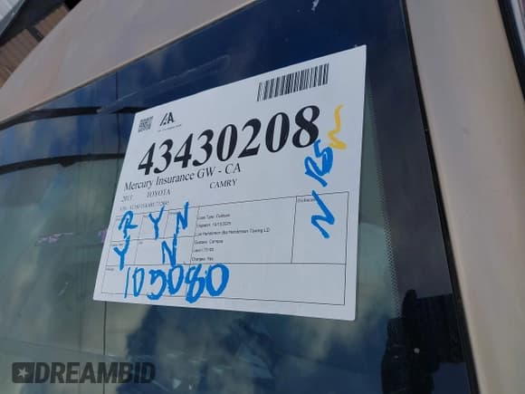 ✅ 2011 Toyota Camry LE • VIN: 4T1BF3EK4BU712845 • Lot: 43430208. Wystawiony na IAAI z przebiegiem 105 080 mil. Bezpłatny archiwum sprzedaży aukcyjnych z USA i szczegółowy raport historii pojazdu na DreamBid. Zdjęcie 12.