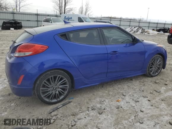 ✅ 2013 Hyundai Veloster w/Gray Int • VIN: KMHTC6AD4DU134318 • Lot: 84050304. Wystawiony na Copart z przebiegiem 129 797 mil. Bezpłatny archiwum sprzedaży aukcyjnych z USA i szczegółowy raport historii pojazdu na DreamBid. Zdjęcie 3.