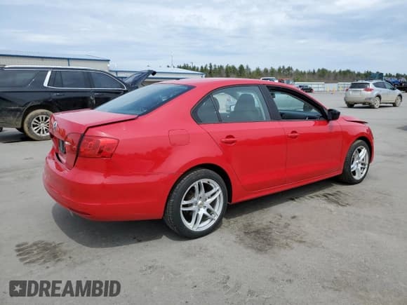 ✅ 2012 Volkswagen Jetta S • VIN: 3VW2K7AJ0CM390745 • Lot: 54502065. Listed on Copart with 109,407 mi. Free auction sales archive from the USA and detailed vehicle history report at DreamBid. Image 3.