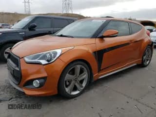✅ 2013 Hyundai Veloster Turbo • VIN: KMHTC6AE2DU180934 • Lot: 41636145. Wystawiony na Copart z przebiegiem 53 740 mil. Bezpłatny archiwum sprzedaży aukcyjnych z USA i szczegółowy raport historii pojazdu na DreamBid. Zdjęcie 1.