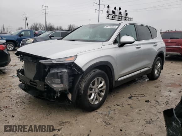 ✅ 2020 Hyundai Santa Fe SE • VIN: 5NMS2CAD2LH155000 • Лот: 36146953. Опубликован ранее на Copart с пробегом 36 938 миль. Бесплатный доступ к архиву аукционных продаж из США и подробный отчёт об истории автомобиля на DreamBid. Изображение 1.