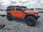 ✅ 2023 Jeep Wrangler Sport S • VIN: 1C4HJXDN5PW624074 • Lot: 67418685. Listed on Copart with 40,659 mi. Free auction sales archive from the USA and detailed vehicle history report at DreamBid. Image 4.