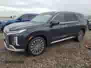 2024 Hyundai Palisade Calligraphy с VIN KM8R74GEXRU671172, выставлен на аукционе Copart как лот 63455104 с пробегом 27 049 миль миль и Списание • Salvage title. История ставок и продаж доступна на DreamBid. Изображение 1.