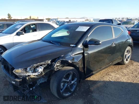 2019 Hyundai Veloster Premium with VIN KMHTG6AF5KU013252, listed as a IAAI auction lot 41313753 with 63,323 mi miles and . Bid and sale history available at DreamBid. Image 6.