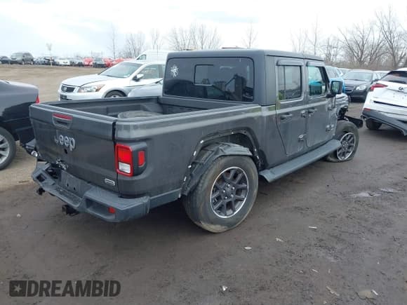 ✅ 2021 Jeep Gladiator Overland • VIN: 1C6HJTFG7ML620006 • Лот: 41875269. Опубликован ранее на IAAI с пробегом 22 655 миль. Бесплатный доступ к архиву аукционных продаж из США и подробный отчёт об истории автомобиля на DreamBid. Изображение 4.