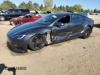 ✅ 2026 Tesla Model S Plaid • VIN: 5YJSA1E63TF553014 • Lot: 85478695. Listed on Copart with 4,239 mi. Free auction sales archive from the USA and detailed vehicle history report at DreamBid. Image 1.