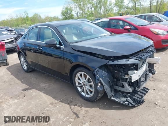 ✅ 2021 Mercedes-Benz A 220 • VIN: W1K3G4FB3MJ274131 • Lot: 42203870. Listed on IAAI with 61,964 mi. Free auction sales archive from the USA and detailed vehicle history report at DreamBid. Image 1.