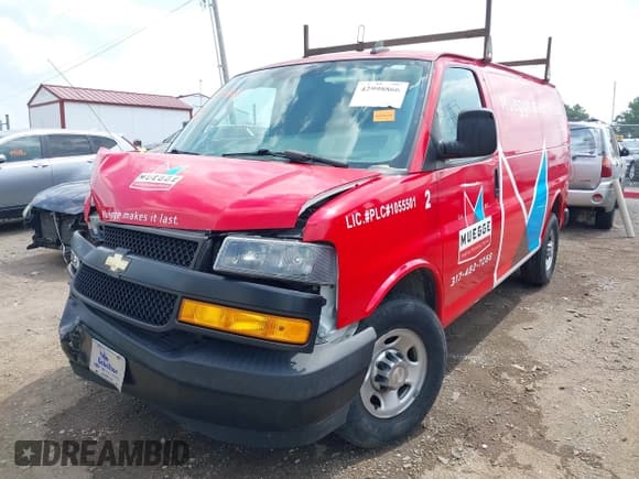 ✅ 2020 Chevrolet Express Cargo • VIN: 1GCWGAFP2L1171492 • Лот: 42998866. Опубликован ранее на IAAI с пробегом 139 726 миль. Бесплатный доступ к архиву аукционных продаж из США и подробный отчёт об истории автомобиля на DreamBid. Изображение 17.