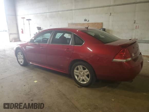 2013 Chevrolet Impala LT с VIN 2G1WB5E38D1189892, выставлен на аукционе Copart как лот 81746075 с пробегом 112 069 миль миль и Чистый • Clean title. История ставок и продаж доступна на DreamBid. Изображение 2.