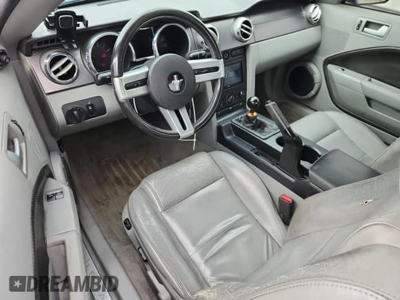 ✅ 2007 Ford Mustang Deluxe • VIN: 1ZVFT80N875240693 • Lot: 80310495. Listed on Copart with 114,409 mi. Free auction sales archive from the USA and detailed vehicle history report at DreamBid. Image 8.