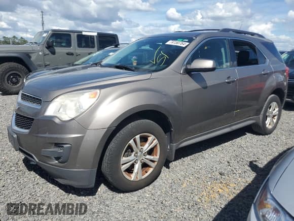 ✅ 2012 Chevrolet Equinox 1LT • VIN: 2GNALDEK4C6164304 • Лот: 74150764. Опубликован ранее на Copart с пробегом 185 138 миль. Бесплатный доступ к архиву аукционных продаж из США и подробный отчёт об истории автомобиля на DreamBid. Изображение 1.