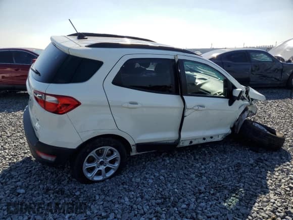 ✅ 2021 Ford EcoSport SE • VIN: MAJ6S3GL8MC449023 • Lot: 90542225. Wystawiony na Copart z przebiegiem 77 036 mil. Bezpłatny archiwum sprzedaży aukcyjnych z USA i szczegółowy raport historii pojazdu na DreamBid. Zdjęcie 3.