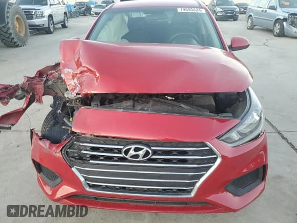 ✅ 2020 Hyundai Accent SE • VIN: 3KPC24A61LE110312 • Лот: 79893424. Опубликован ранее на Copart с пробегом 82 185 миль. Бесплатный доступ к архиву аукционных продаж из США и подробный отчёт об истории автомобиля на DreamBid. Изображение 5.