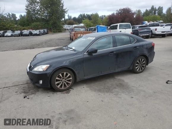 ✅ 2008 Lexus IS 250 • VIN: JTHCK262982025389 • Лот: 80222485. Опубликован ранее на Copart с пробегом 279 698 миль. Бесплатный доступ к архиву аукционных продаж из США и подробный отчёт об истории автомобиля на DreamBid. Изображение 1.