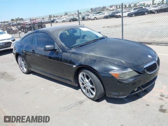 ✅ 2004 BMW 6 Series 645Ci • VIN: WBAEH73484B190000 • Lot: 42991267. Wystawiony na IAAI z przebiegiem 94 421 mil. Bezpłatny archiwum sprzedaży aukcyjnych z USA i szczegółowy raport historii pojazdu na DreamBid. Zdjęcie 1.