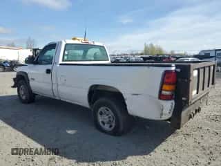 2002 Chevrolet Silverado 2500 z VIN 1GCGC24U62Z291665, wystawiony jako Copart lot #49931485 z przebiegiem Nie podano mil oraz Szkoda całkowita • Salvage title. Historia ofert i sprzedaży dostępna na DreamBid. Obrazek 2.