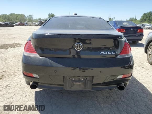 ✅ 2005 BMW 6 Series 645Ci • VIN: WBAEH73445B191713 • Lot: 57841944. Listed on Copart with 134,410 mi. Free auction sales archive from the USA and detailed vehicle history report at DreamBid. Image 6.