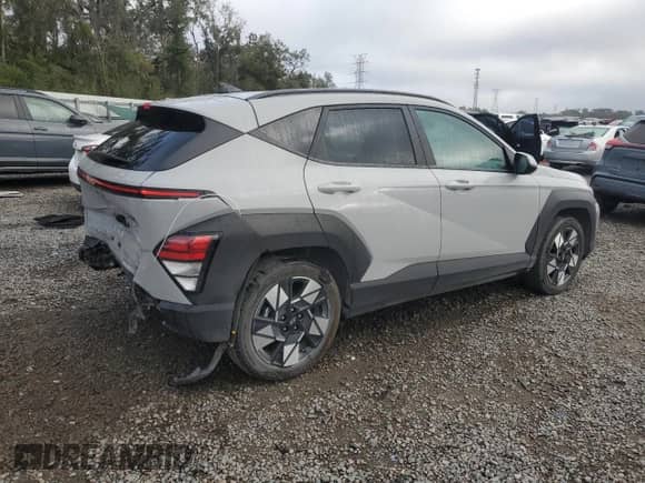 2024 Hyundai Kona SEL with VIN KM8HC3AB4RU056164, listed as a Copart auction lot 86838594 with 25,495 mi miles and Non repairable. Bid and sale history available at DreamBid. Image 3.