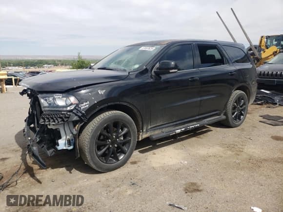 ✅ 2017 Dodge Durango GT • VIN: 1C4RDJDG0HC824003 • Lot: 57497625. Listed on Copart with 74,722 mi. Free auction sales archive from the USA and detailed vehicle history report at DreamBid. Image 1.