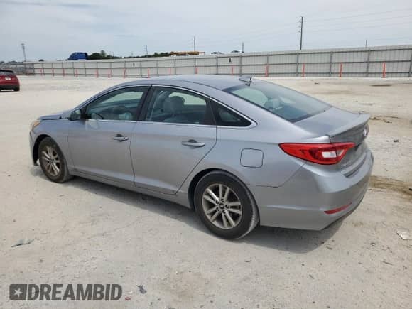 2017 Hyundai Sonata SE with VIN 5NPE24AF8HH589839, listed as a Copart auction lot 81138105 with 105,933 mi miles and Salvage title. Bid and sale history available at DreamBid. Image 2.