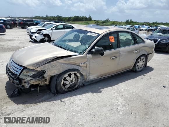 ✅ 2008 Ford Taurus Limited • VIN: 1FAHP25W28G117918 • Лот: 63484803. Опубликован ранее на Copart с пробегом 74 470 миль. Бесплатный доступ к архиву аукционных продаж из США и подробный отчёт об истории автомобиля на DreamBid. Изображение 1.