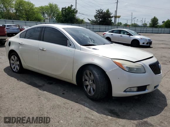 ✅ 2013 Buick Regal Turbo Premium 1 • VIN: 2G4GS5EV3D9125026 • Lot: 56101955. Listed on Copart with 177,651 mi. Free auction sales archive from the USA and detailed vehicle history report at DreamBid. Image 4.