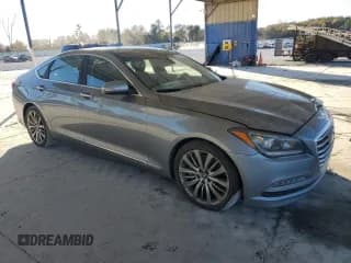 ✅ 2015 Hyundai Genesis 5.0L • VIN: KMHGN4JF9FU041993 • Lot: 83905894. Wystawiony na Copart z przebiegiem 127 115 mil. Bezpłatny archiwum sprzedaży aukcyjnych z USA i szczegółowy raport historii pojazdu na DreamBid. Zdjęcie 4.