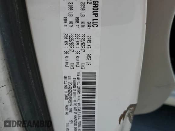 2013 Dodge Grand Caravan SXT с VIN 2C4RDGBG6DR602279, выставлен на аукционе Copart как лот 67907235 с пробегом 171 040 миль миль и Чистый • Clean title. История ставок и продаж доступна на DreamBid. Изображение 13.