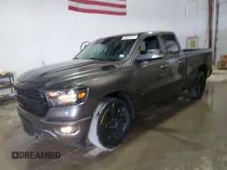 2022 Ram 1500 Big Horn с VIN 1C6RREBT9NN201625, выставлен на аукционе Copart как лот 70752865 с пробегом 57 141 миль миль и Списание • Salvage title. История ставок и продаж доступна на DreamBid. Изображение 1.