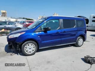 ✅ 2018 Ford Transit Connect XLT • VIN: NM0GE9F71J1361450 • Lot: 70760175. Listed on Copart with 55,812 mi. Free auction sales archive from the USA and detailed vehicle history report at DreamBid. Image 1.