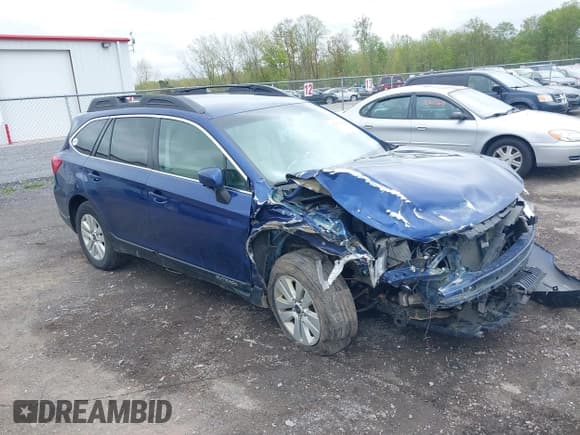 ✅ 2017 Subaru Outback Premium • VIN: 4S4BSACC1H3363993 • Lot: 42222854. Listed on IAAI with 111,624 mi. Free auction sales archive from the USA and detailed vehicle history report at DreamBid. Image 1.