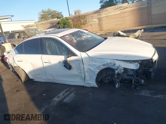 ✅ 2021 Infiniti Q50 Luxe • VIN: JN1EV7BP5MM701791 • Lot: 43565289. Listed on IAAI with 93,142 mi. Free auction sales archive from the USA and detailed vehicle history report at DreamBid. Image 13.