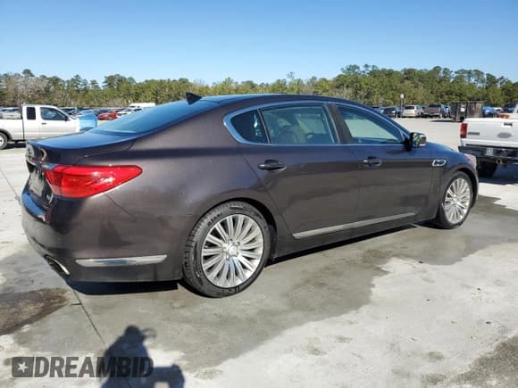 ✅ 2015 Kia K900 Premium • VIN: KNALU4D4XF6026100 • Lot: 87426514. Listed on Copart with 120,617 mi. Free auction sales archive from the USA and detailed vehicle history report at DreamBid. Image 3.