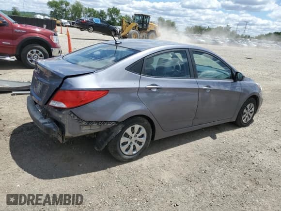 ✅ 2017 Hyundai Accent SE • VIN: KMHCT4AE1HU269632 • Лот: 56883104. Опубликован ранее на Copart с пробегом 75 536 миль. Бесплатный доступ к архиву аукционных продаж из США и подробный отчёт об истории автомобиля на DreamBid. Изображение 3.