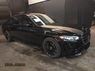 ✅ 2023 Mercedes-Benz S 580 • VIN: W1K6G7GB0PA223817 • Lot: 41212198. Wystawiony na IAAI z przebiegiem 8 010 mil. Bezpłatny archiwum sprzedaży aukcyjnych z USA i szczegółowy raport historii pojazdu na DreamBid. Zdjęcie 1.