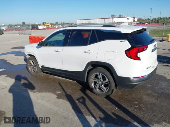 ✅ 2020 GMC Terrain SLT • VIN: 3GKALPEV8LL271893 • Lot: 43363322. Listed on IAAI with 107,342 mi. Free auction sales archive from the USA and detailed vehicle history report at DreamBid. Image 3.