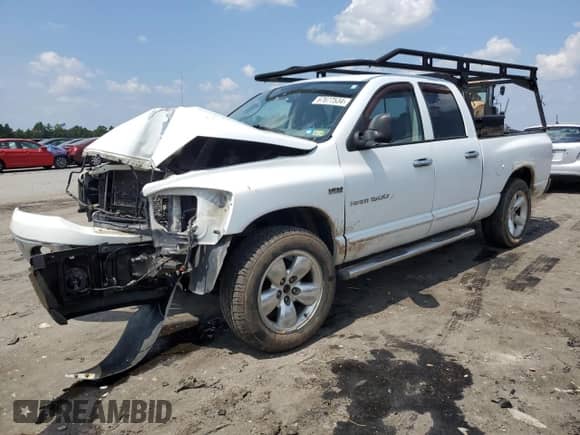 2006 Dodge 1500 SLT с VIN 1D7HU18236S683320, выставлен на аукционе Copart как лот 67677534 с пробегом 255 254 миль миль и Списание • Salvage title. История ставок и продаж доступна на DreamBid. Изображение 1.